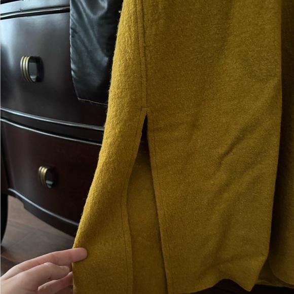 Rebecca King gorgeous one-of-a-kind mustard jacket coat/cardigan - Picture 7 of 8